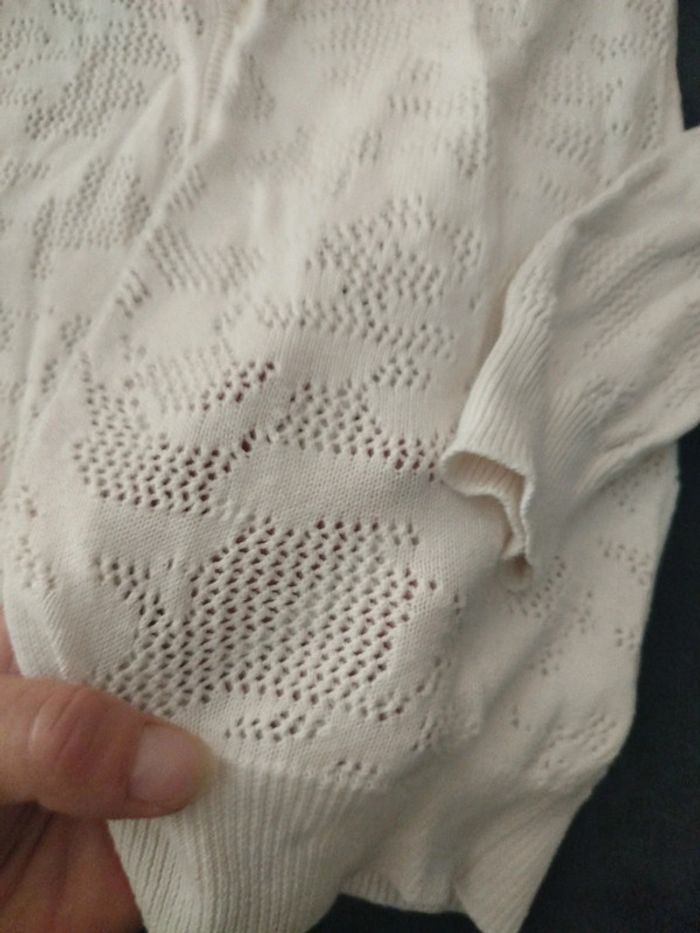 Gilet blanc femme - photo numéro 2