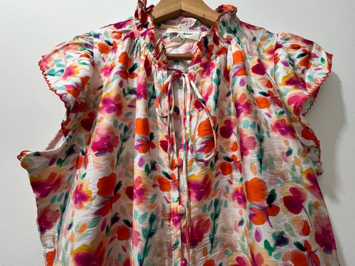Jolie blouse légère fleurie - photo numéro 4