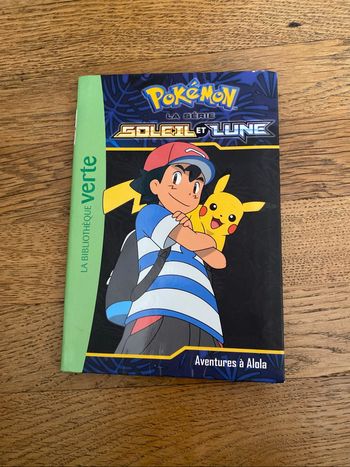 Livre Pokémon Soleil et Lune Aventures à Alola