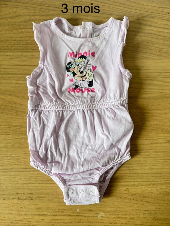 Body barboteuse Minnie Disney