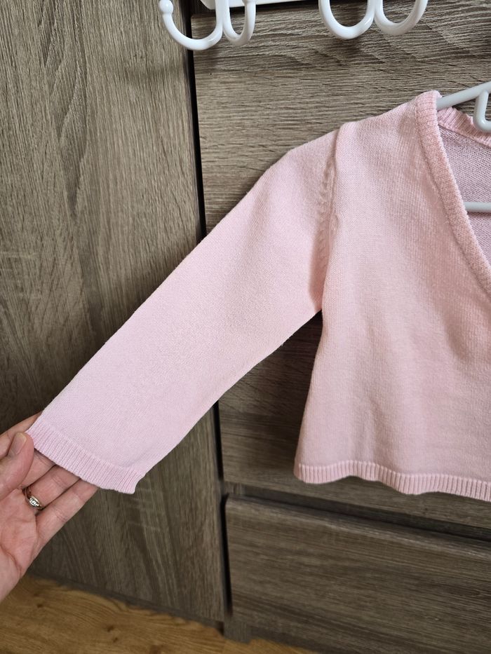 Vêtement Bébé Fille - Gilet - Grain de blé - 6 mois - photo numéro 2