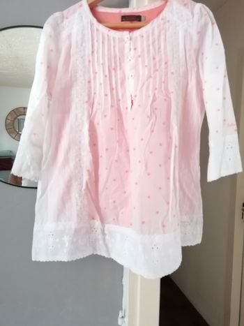 Blouse manches 3 /4 Doublé catimini 12ans