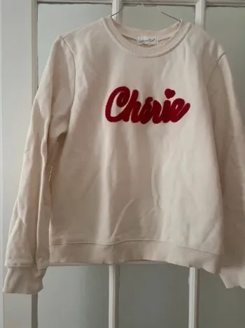 Sweat Charlior "Chérie" taille L