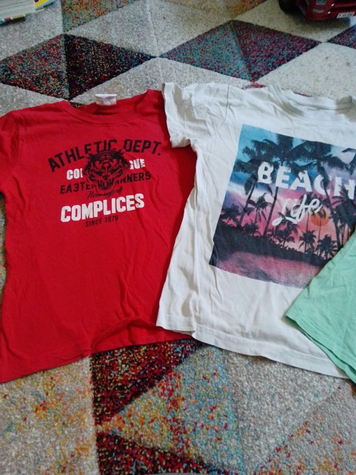 Lots tee-shirts garçon 8 ans - photo numéro 4