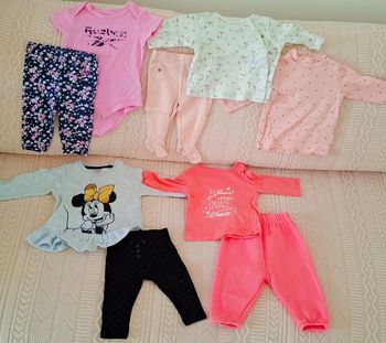 Lot vêtements bébé fille