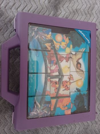 Valisette puzzles cubes Disney