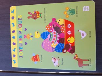 Livre enfant joyeuses pâques