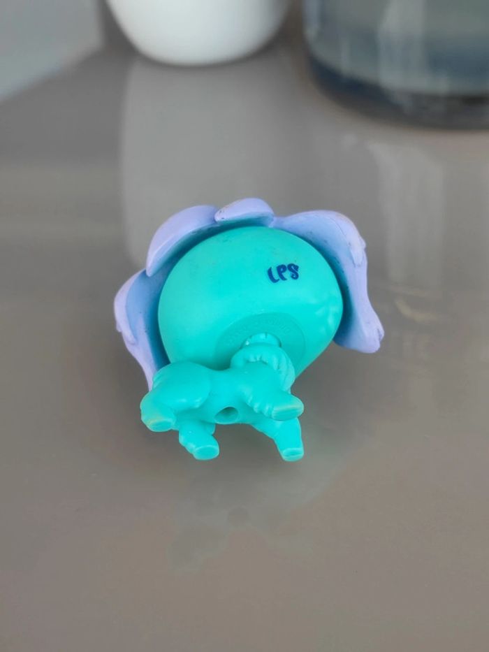 Littlest Pet Shop teal blue sheepdog #2829 - photo numéro 2