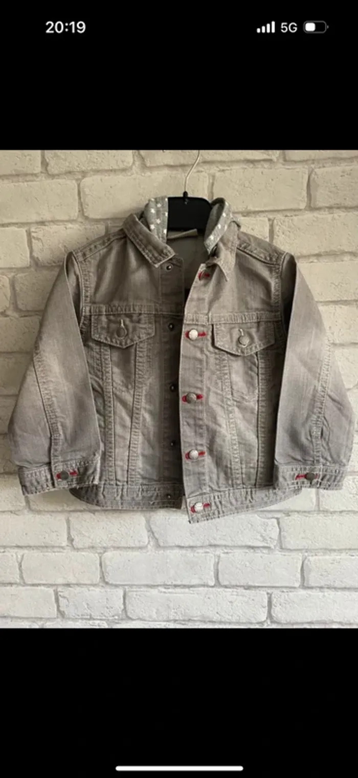 Veste en jeans dpam taille 23 mois - photo numéro 4