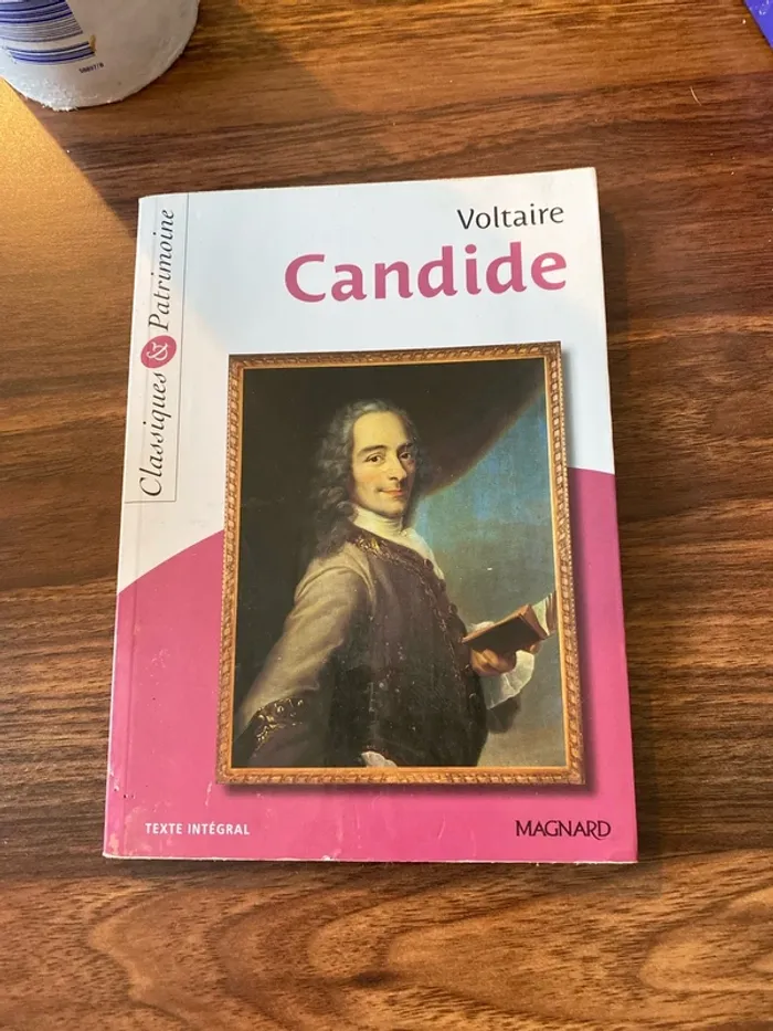 Livre Candide Voltaire