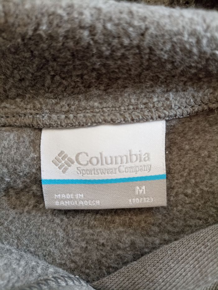 Sweat capuche Columbia enfant 10 ans taille M - photo numéro 8