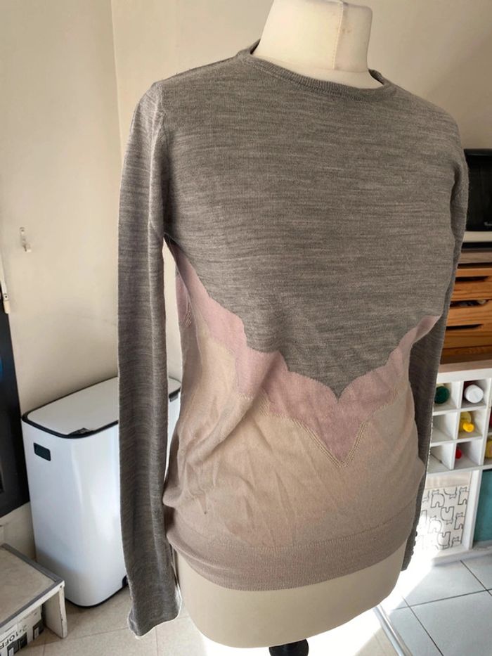 Pull gris blanc - Sezane - photo numéro 2