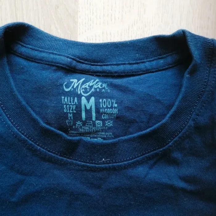 Mayan Playeras Taxco Mexico T-Shirt Solaire Maya Bleu Homme Import Mexique (Taille M) - photo numéro 3