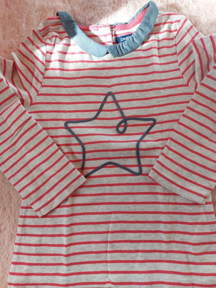 T-shirt Okaïdi 6A neuf - photo numéro 3