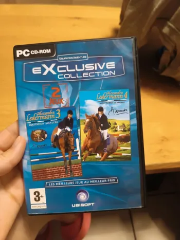 Jeu Alexandra ledermann 3 et 4 équitation aventure aventure au haras pc cd-rom