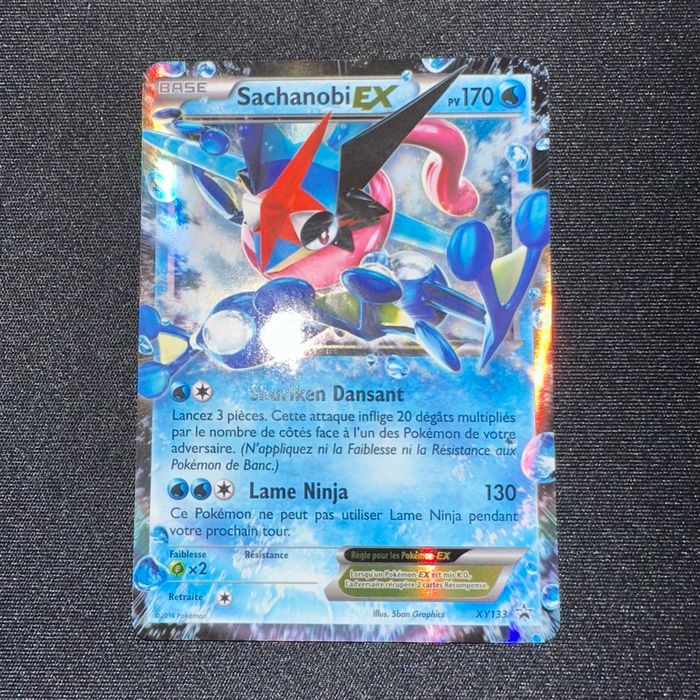 Carte Pokémon Sachanobi EX XY133 Promo de 2016