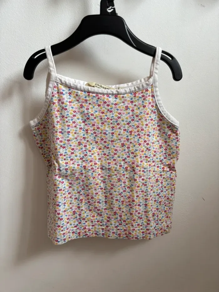 Débardeur fleuri 2 ans - photo numéro 2