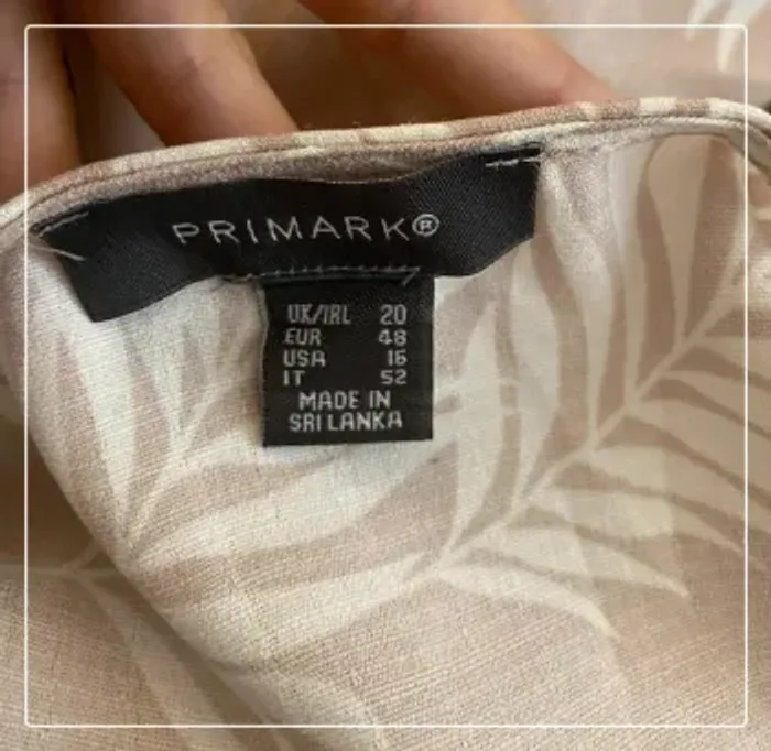 Blouse cache-coeur beige Primark - photo numéro 4