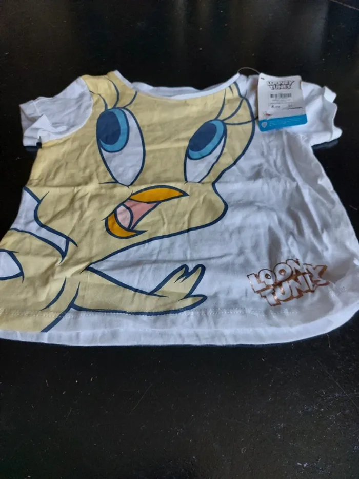 T shirt fille Tweety 3 ans
