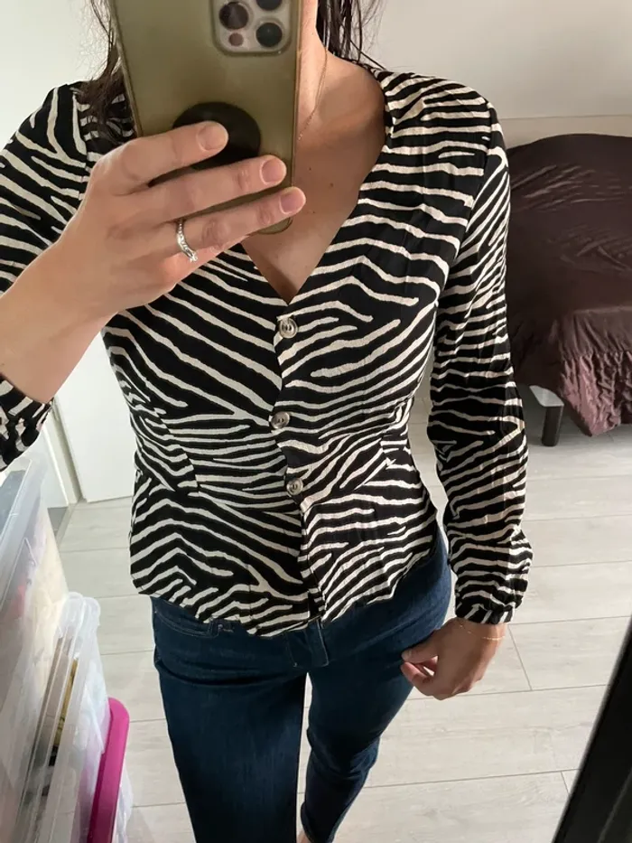 Haut imprimé H&M - photo numéro 2