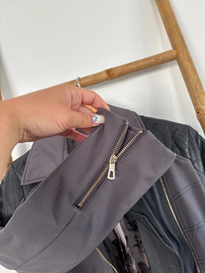 Manteau imperméable gris Laura Jo taille M - photo numéro 10