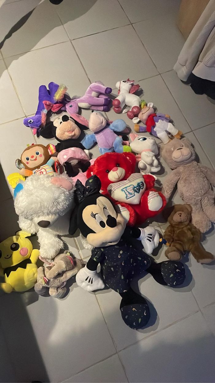 Lot peluches