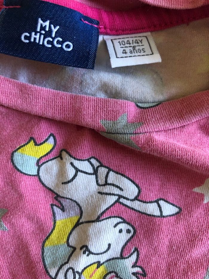 Vend t-shirt manches longues My Chicco taille 4 ans - photo numéro 3