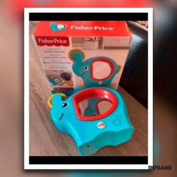 Très beau jouet d’éveil éléphant 🥰 bleu miroir