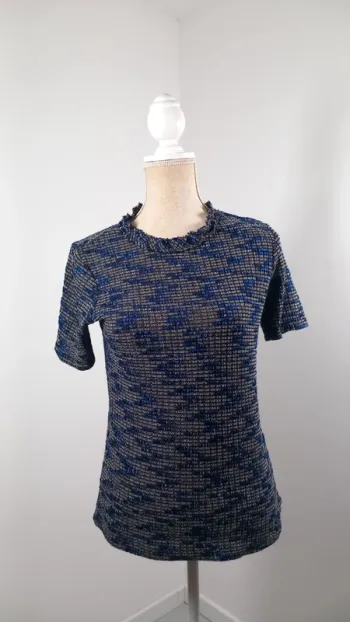 Top zara texturé - neuf sans étiquette (taille l)T