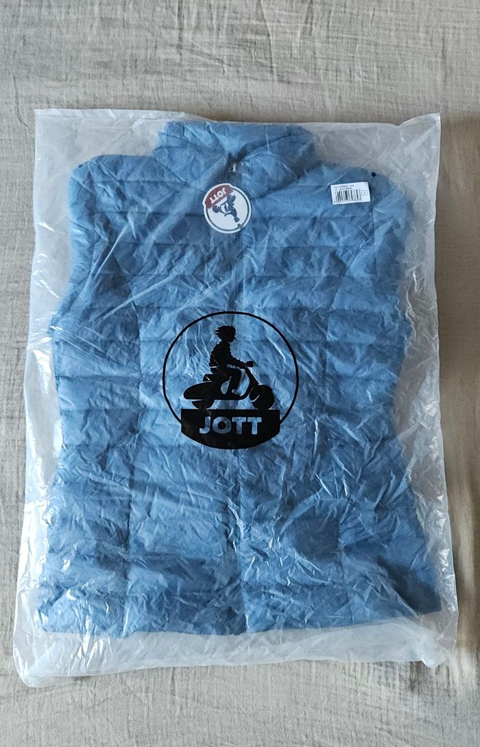 Doudoune légère femme Jott Cha - bleu jean - taille XS 34-36 - photo numéro 10