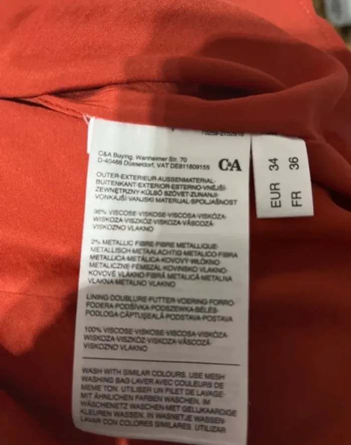 Robe élégante et bohème corail - photo numéro 4