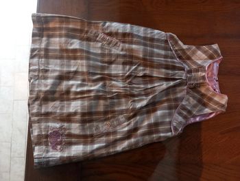 Robe à carreaux doublée (6 ans)