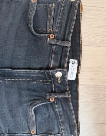 Zara jeans taille haute slim vintage 