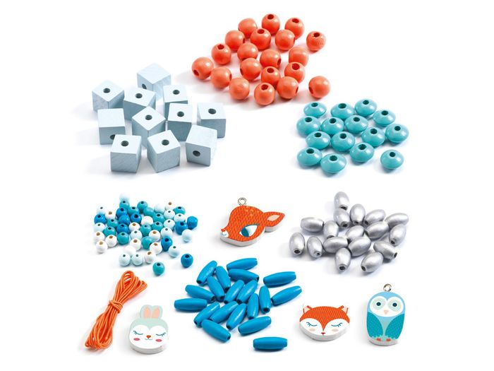 Perles bois - Petits animaux Djeco - photo numéro 2