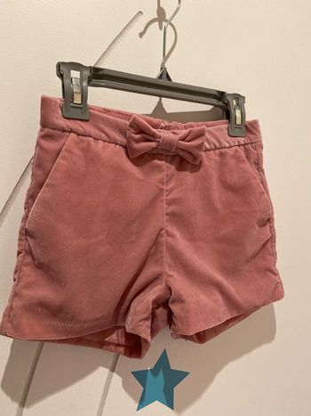 Short en velours