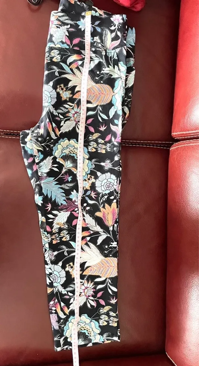Pantalon à motif floral . - photo numéro 8