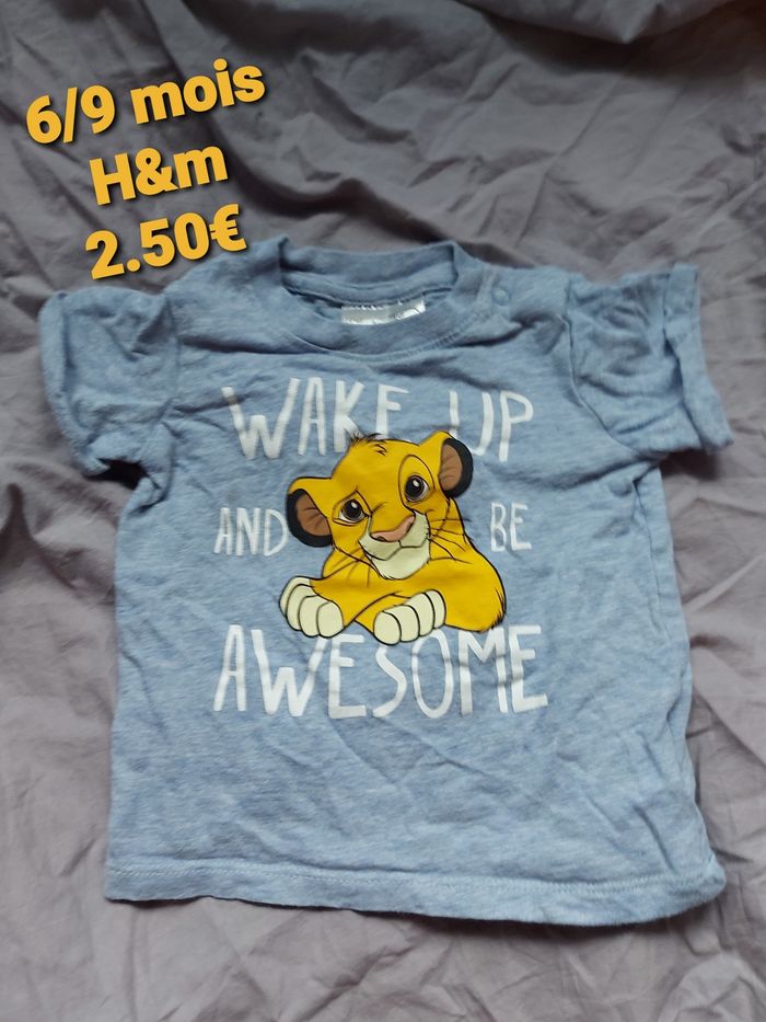Tee shirt roi lion simba