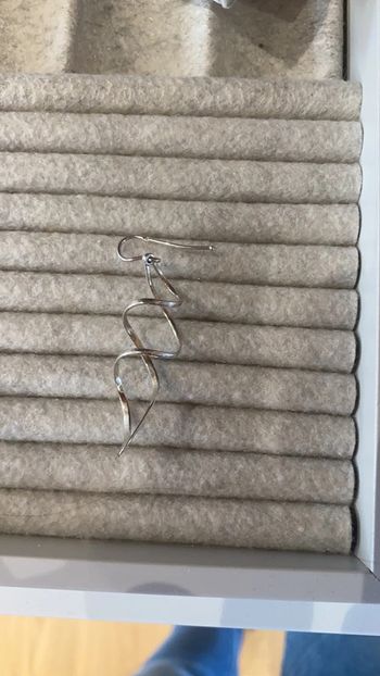 Une boucle d’oreille