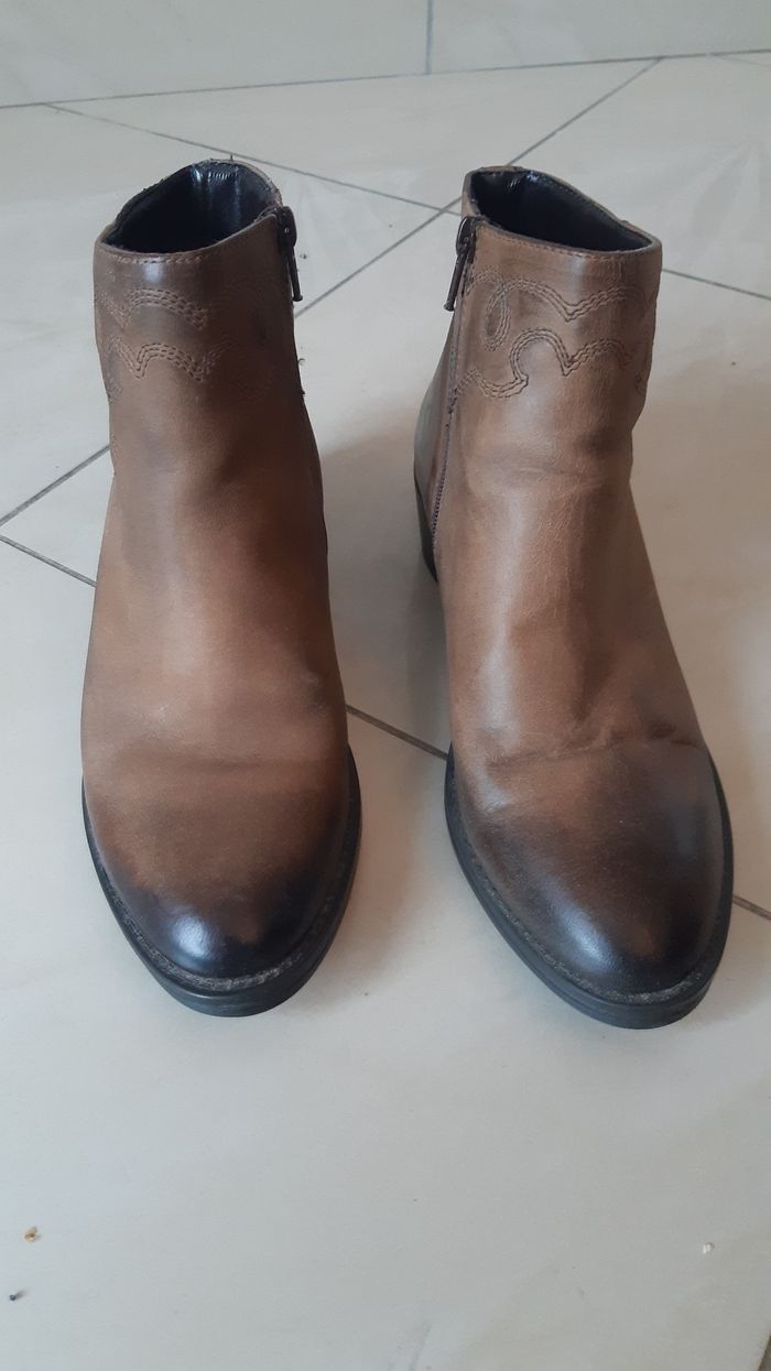 Boots cuir neuve 15€ - photo numéro 3