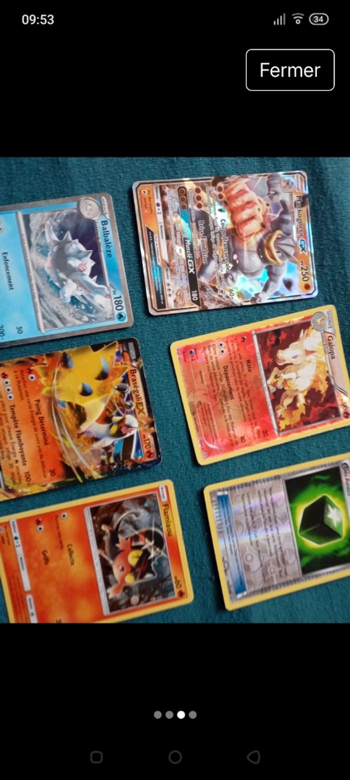 Lot carte pokémon - photo numéro 3