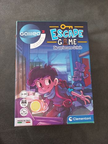 Escape game en allemand clementoni 