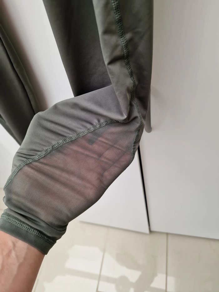 Legging Kaki Poches Transparence - photo numéro 4