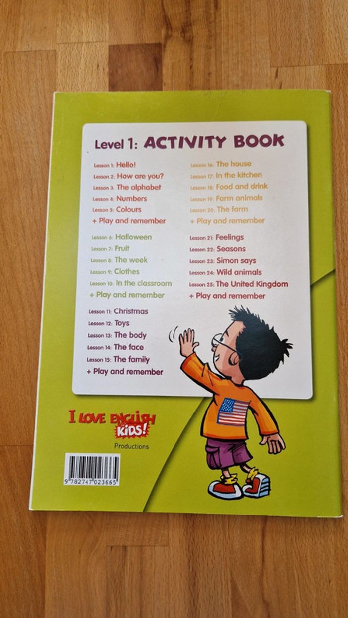 I love English School - Livre d'activité - Level 1 - photo numéro 2