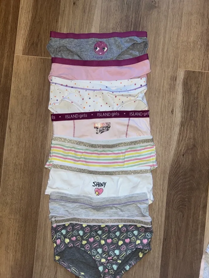 Lot de 8 shorty unik orchestra