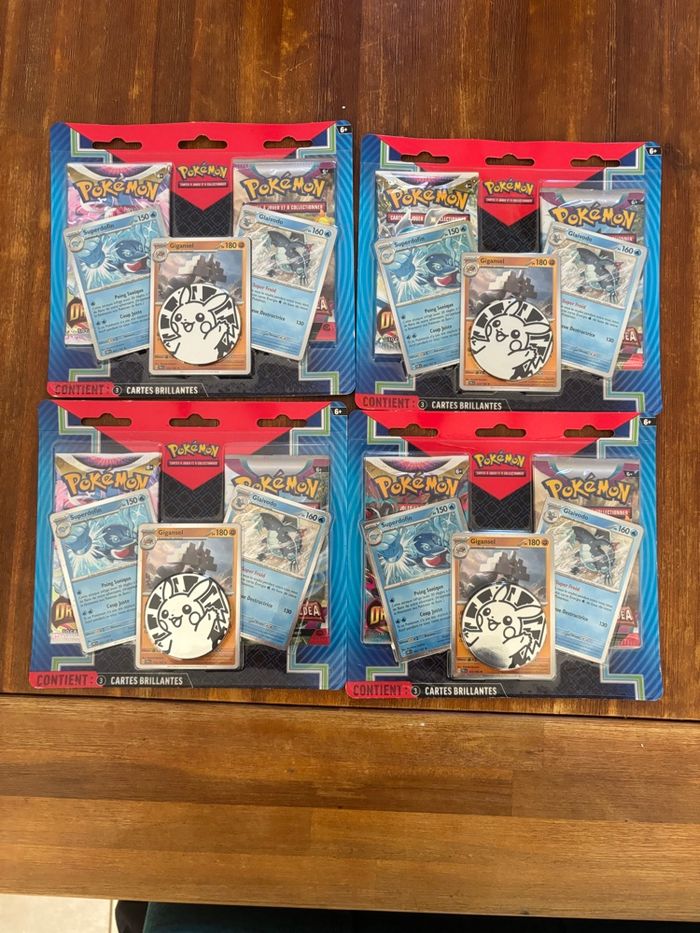 Lot 4 duopacks origines perdues évolutions à paldea