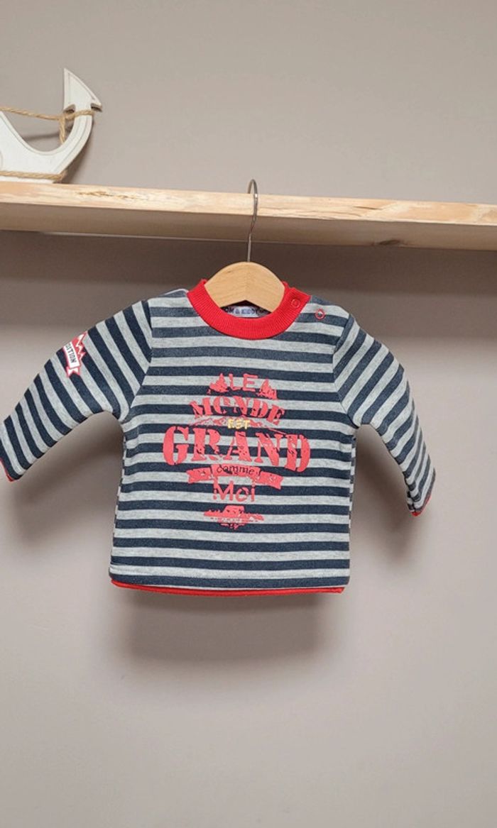 Pull polaire Rayé Tom & Kiddy