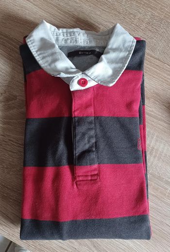 polo rayé taille s