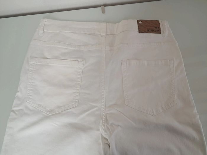 Md'M jean été blanc T.42 neuf - photo numéro 5