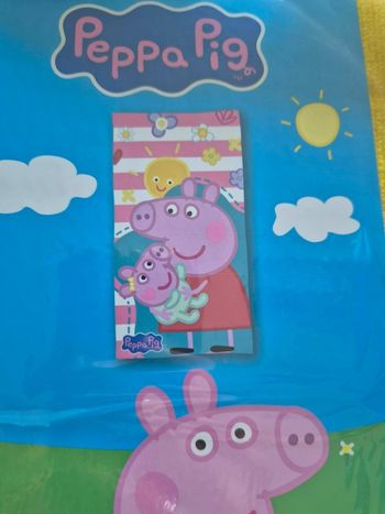 Drap de plage peppa pig 70x140cm 