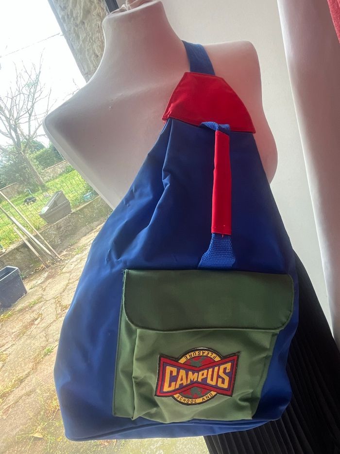 Sac à dos sport campus vintage - photo numéro 1